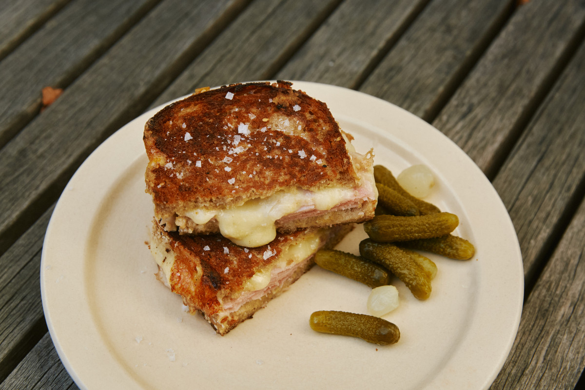 Four Cheese and Ham Toasted Sandwich | Irrewarra Sourdough