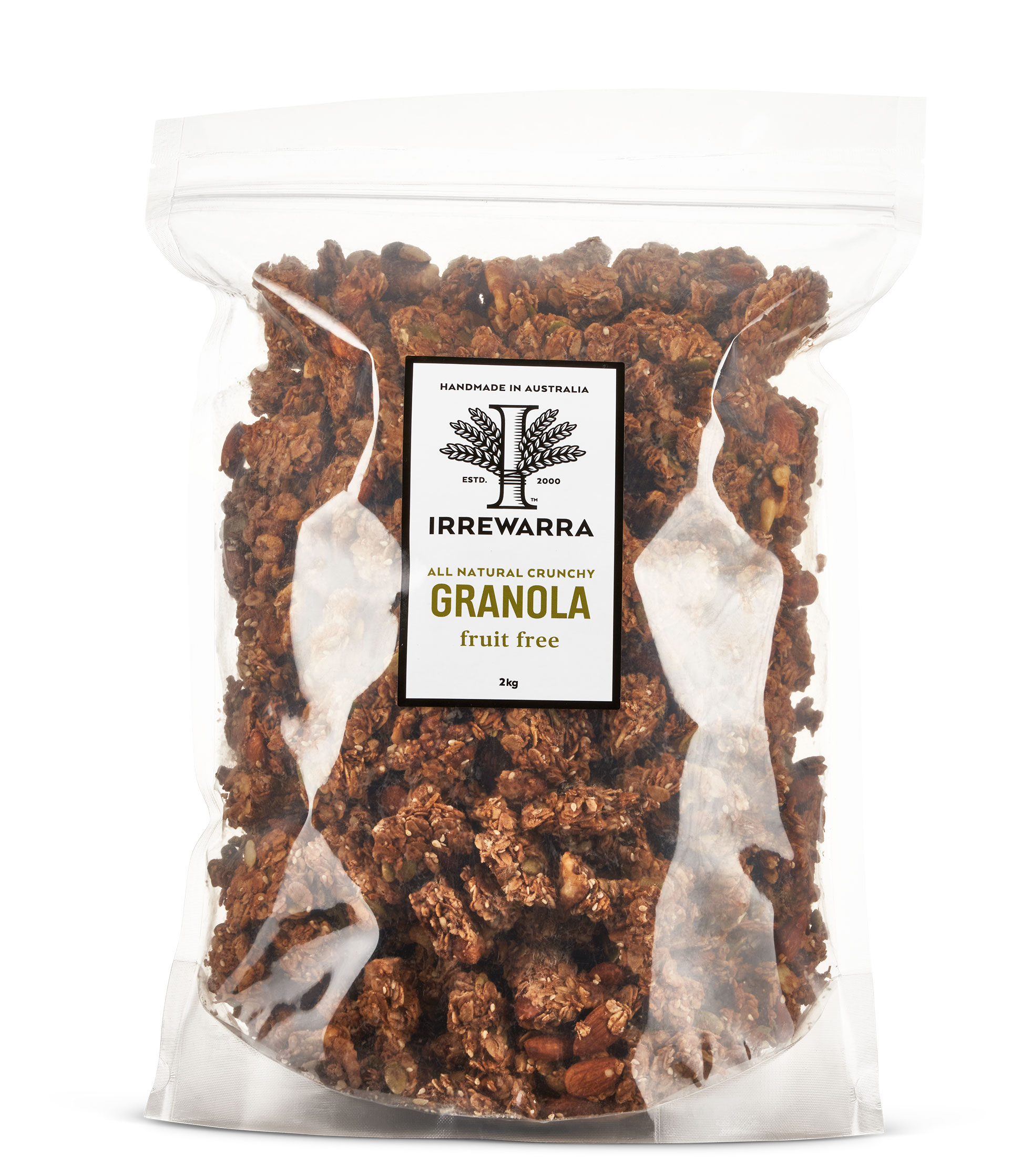 Fruit Free Granola — 4 x 2kg